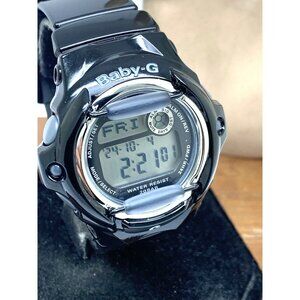 Casio Women's Watch Baby-G BG169R Quartz Digital Black Resin 3252 Sport 38mm